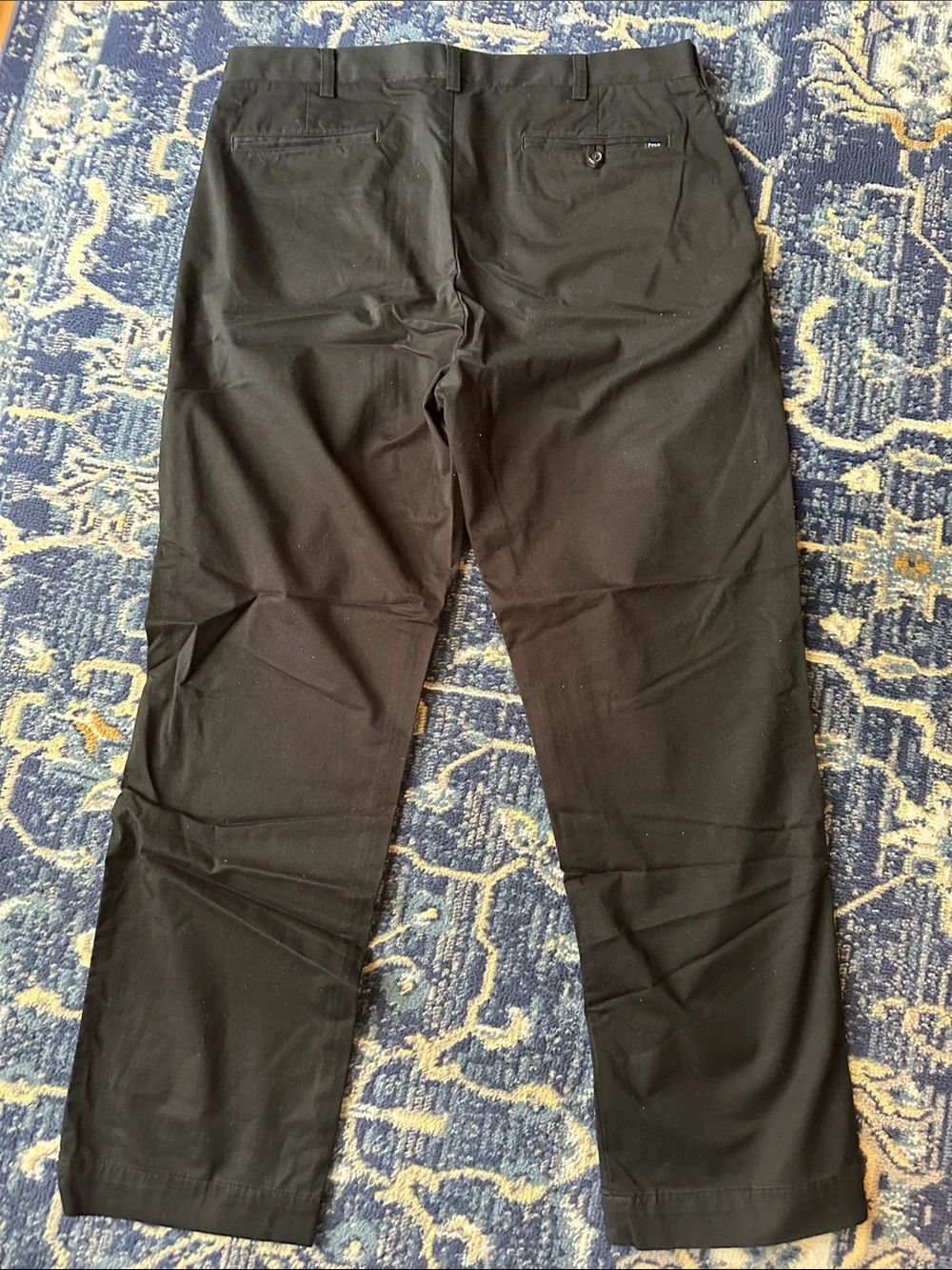 Polo by Ralph Lauren Black Cotton Chino Pants 36x32